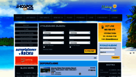 What Jihospoltours.cz website looked like in 2020 (3 years ago)