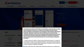 What Jmfinancialservices.in website looked like in 2020 (3 years ago)