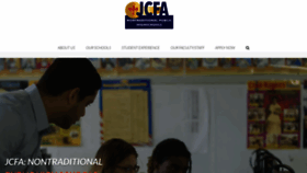 What Jcfa.co website looked like in 2020 (3 years ago)