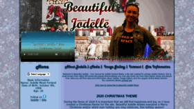 What Jodelleferland.org website looked like in 2020 (3 years ago)