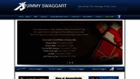 What Jimmyswaggart.com website looked like in 2020 (3 years ago)