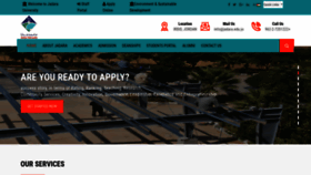 What Jadara.edu.jo website looked like in 2020 (5 years ago)