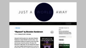 What Justaworldaway.com website looked like in 2020 (3 years ago)