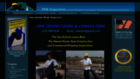What Jwkhomeinspections.com website looked like in 2020 (3 years ago)