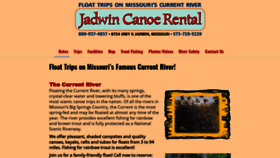 What Jadwincanoe.com website looked like in 2020 (3 years ago)