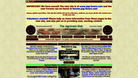 What Jag-lovers.org website looked like in 2020 (3 years ago)