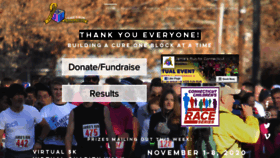 What Jamiesrun.org website looked like in 2020 (4 years ago)