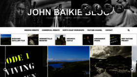 What Johnbaikiephotography.com website looked like in 2020 (3 years ago)