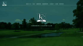 What Jonesborocountryclub.com website looked like in 2020 (3 years ago)