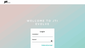 What Jtievolve.com website looked like in 2020 (3 years ago)