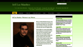 What Jeffleemanthos.com website looked like in 2020 (3 years ago)