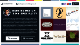 What Jamesmonkdesign.co.uk website looked like in 2020 (3 years ago)