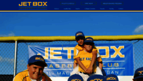 What Jetboxbaseballclub.com website looked like in 2020 (3 years ago)