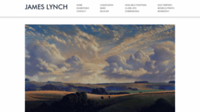 What James-lynch.co.uk website looked like in 2020 (3 years ago)