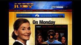 What Judgejudy.com website looked like in 2020 (3 years ago)