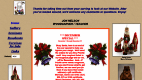 What Jonnelsonwoodcarving.com website looked like in 2020 (3 years ago)