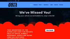 What Joeysplayground.com website looked like in 2020 (3 years ago)