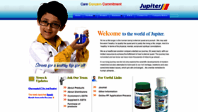 What Jupiterpharma.in website looked like in 2020 (3 years ago)
