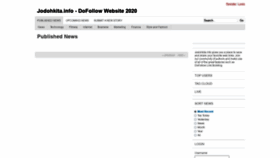 What Jodohkita.info website looked like in 2020 (3 years ago)