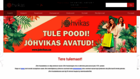What Johvikas.ee website looked like in 2020 (3 years ago)