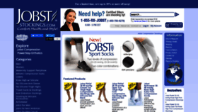 What Jobststockings.com website looked like in 2020 (3 years ago)