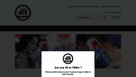 What Johavape.ie website looked like in 2020 (3 years ago)