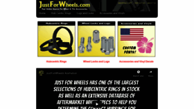 What Justforwheels.com website looked like in 2020 (3 years ago)