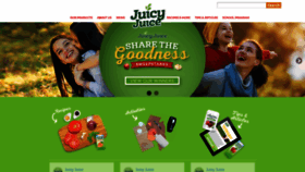 What Juicyjuice.com website looked like in 2020 (3 years ago)
