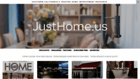 What Justhome.us website looked like in 2020 (3 years ago)