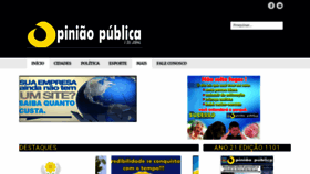 What Jornalopiniaopublica.com.br website looked like in 2020 (3 years ago)