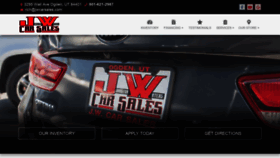 What Jwcarsales.com website looked like in 2020 (3 years ago)