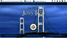 What Jerryreiflawyer.com website looked like in 2020 (3 years ago)