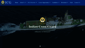 What Joinindiancoastguard.cdac.in website looked like in 2020 (3 years ago)