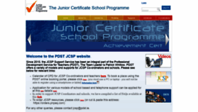 What Jcsp.ie website looked like in 2020 (3 years ago)