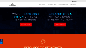 What Jeunesseexpo.com website looked like in 2020 (3 years ago)