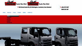 What Justtrucksnz.co.nz website looked like in 2020 (3 years ago)