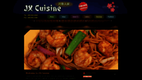 What Jxcuisine.com website looked like in 2020 (3 years ago)