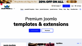What Joomla-monster.com website looked like in 2020 (3 years ago)