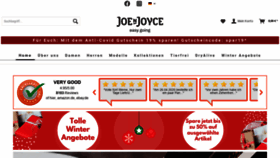 What Joe-n-joyce.de website looked like in 2021 (3 years ago)