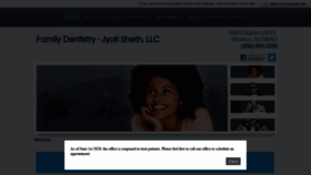 What Jyotishethdental.com website looked like in 2021 (3 years ago)