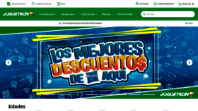 What Juguetron.mx website looked like in 2021 (3 years ago)