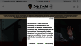 What John-crocket.de website looked like in 2021 (3 years ago)