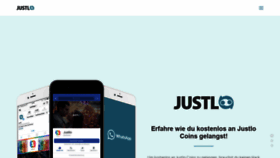 What Justlocoins.de website looked like in 2021 (3 years ago)