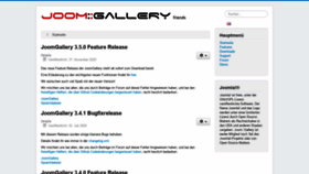 What Joomgalleryfriends.net website looked like in 2021 (3 years ago)
