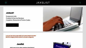 What Jaxslist.com website looked like in 2021 (3 years ago)