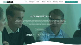 What Jadsmkbdatalab.nl website looked like in 2021 (3 years ago)