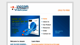 What Jossam.biz website looked like in 2021 (3 years ago)