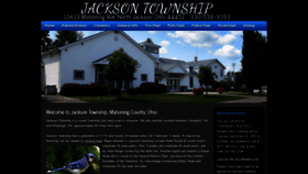 What Jacksontwp.net website looked like in 2021 (3 years ago)