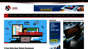 What Jossh.com website looked like in 2021 (3 years ago)