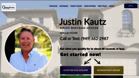 What Justinkautz.com website looked like in 2021 (3 years ago)